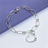 925 sterling Silver charms Heart Pendant Bracelets for Women Party Wedding accessories designer Jewelry Couple gifts