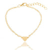 Simple Love Heart Bracelet For Women girl Accessories jewelry