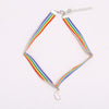 necklace Rainbow moon Rabbit Radish Choker Necklace For Women Jewelry Multicolor