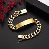 popular brand 18K Gold  bracelets for man women  original jewelry wedding Accessories party gifts