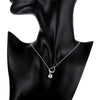 streetwear 925 Stamped Silver fine heart Solid beads Necklace for Women party wedding Jewelry Christmas Gifts