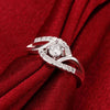 streetwear 925 Sterling Silver Shiny Zircon diamond Rings For Women Wedding Party Gifts fine Jewelry engagement rings