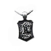 sweater chain snake hair petrified Medusa ladies pendant necklace Gothic tag necklace pure tin men's necklace