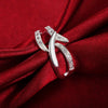 trend 925 Sterling Silver fine crystal Rings For Women elegant Party gifts Charms wedding accessories Jewelry