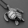 NewTrendy Animal Turtle Pendant Necklace Women Necklace Metal Sliding Colorful Turtle Pendant Necklace Accessories Party Jewelry