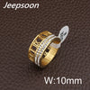 Newest HOT Selling Wholesale Fashion Jewelry Stainless Steel Jewelry Gold And Silver Color Rings RBJFAOBC