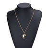 ZA Gold Heart Chain Choker Women Statement Punk Chunky Collar Sets Chic Metal Necklaces Jewelry Accessories
