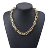ZA Gold Heart Chain Choker Women Statement Punk Chunky Collar Sets Chic Metal Necklaces Jewelry Accessories
