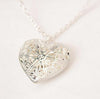 Newly Fashion Women Hollow Gold Silver Heart Pendant Long Chain Necklace Sweater Necklace With Pendant For Women
