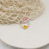 s Bohemian Smiley Beads Short Collar Necklace Handmade Diy  Daisy Colorful Choker For Women Statement Boho Jewelry