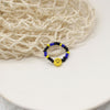 s Bohemian Smiley Beads Short Collar Necklace Handmade Diy  Daisy Colorful Choker For Women Statement Boho Jewelry