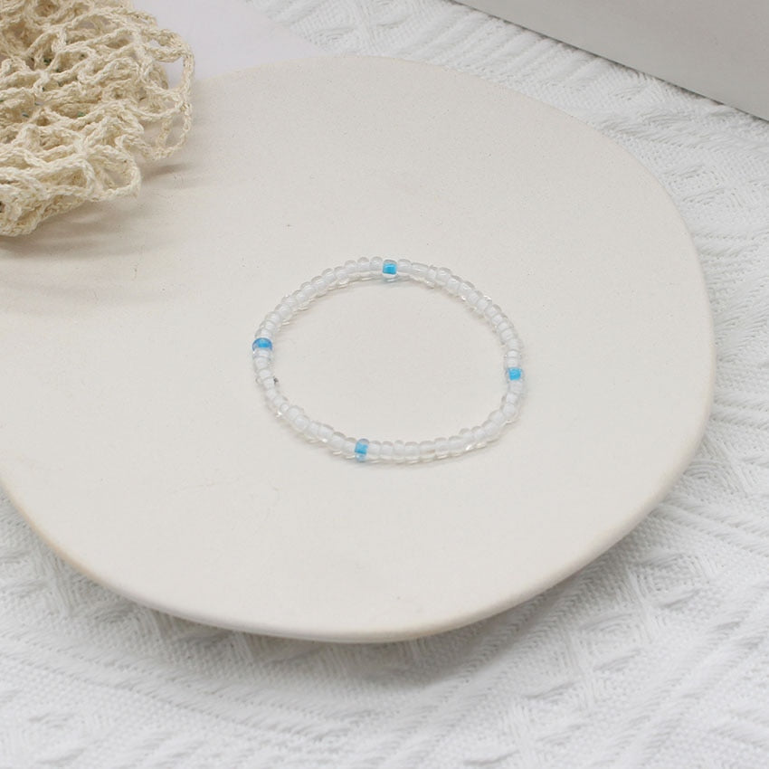 s Bohemian Smiley Beads Short Collar Necklace Handmade Diy  Daisy Colorful Choker For Women Statement Boho Jewelry