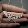 NianDi Animal Necklace Whale Necklace Unique Silver Whale Geometric Necklace & Pendants Party Accessories YLQ0553
