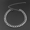Niche Cold Wind Thick Necklace Stainless Steel Thick Chain Necklace Gram Rock Personality Wild Collar Hip Hop Street Rap Gift