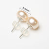 Earring S925 Sterling Silver Stud Earrings With Pearls For Women and Girls Jewelry 7-10mm 4 Colors Pearls To Choose