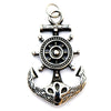Nordic Ship Rudder Anchor-Shape Pendant Necklace Men's Necklace Viking Jewelry Metal Retro Accessories Party Gifts