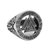 Norse Viking Wolf Ring Stainless Steel Jewelry Odin's Symb Rune Letter Signet Ring Celtic Knot Biker Rings Wholesale 795B