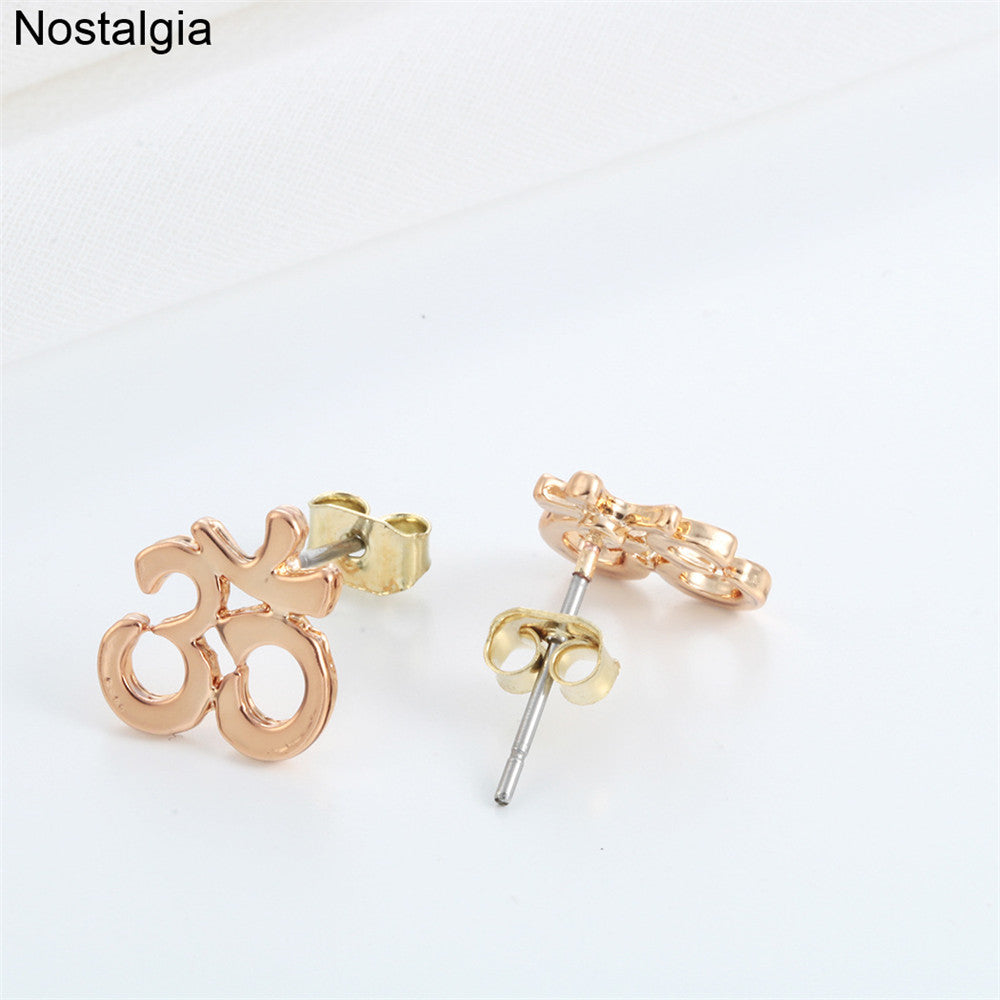 Nostalgia Om Yoga Jewelry Womans Earring Women Accessories Trendy Earrings Online Shopping India