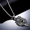 Noter 2022 Pendant Necklace Men Gothic Wolf Animal Necklace Vintage Punk Long Necklace For Hombre Present For Male