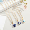 Noter Women Necklace Turkey Evil Eye Pendant Necklace For Female Girl  Chain Link Necklace Friendship Necklace