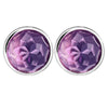 November Droplets Earrings 100% 925 Sterling Silver Citrine Stud Earrings for Women DIY Fine Jewelry PFE080-11