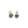 November Droplets Earrings 100% 925 Sterling Silver Citrine Stud Earrings for Women DIY Fine Jewelry PFE080-11