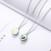 OATHYAN Fruit Avocado Pendants Heart Long Chain Necklaces For Women Lovers' Friend Necklace Gifts Jewelry