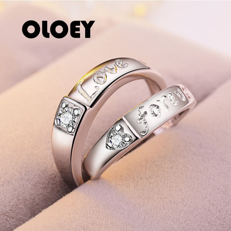 Charm Wedding Ring Elegant Brand Men Women Wedding Engagement Jewelry Vintage Zircon Statement Accessories HOT SALE
