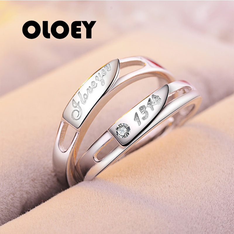 Charm Wedding Ring Elegant Brand Men Women Wedding Engagement Jewelry Vintage Zircon Statement Accessories HOT SALE