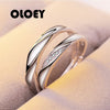 Charm Wedding Ring Elegant Brand Men Women Wedding Engagement Jewelry Vintage Zircon Statement Accessories HOT SALE
