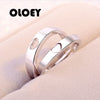 Charm Wedding Ring Elegant Brand Men Women Wedding Engagement Jewelry Vintage Zircon Statement Accessories HOT SALE