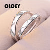 Charm Wedding Ring Elegant Brand Men Women Wedding Engagement Jewelry Vintage Zircon Statement Accessories HOT SALE
