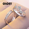 Charm Wedding Ring Elegant Brand Men Women Wedding Engagement Jewelry Vintage Zircon Statement Accessories HOT SALE