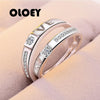 Charm Wedding Ring Elegant Brand Men Women Wedding Engagement Jewelry Vintage Zircon Statement Accessories HOT SALE