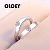 Charm Wedding Ring Elegant Brand Men Women Wedding Engagement Jewelry Vintage Zircon Statement Accessories HOT SALE