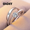 Charm Wedding Ring Elegant Brand Men Women Wedding Engagement Jewelry Vintage Zircon Statement Accessories HOT SALE