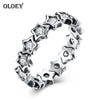 Real 925 Sterling Silver Starshine Star Finger Ring with Clear CZ Original Fine Jewelry For Women Wedding Gift YMR037