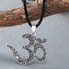 OM Necklace Ohm jewelry OM Charm yoga Jewelry Women Ethnic Necklace Meditation Yoga Men Jewelry Bijoux Femme