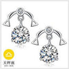 Fashion jewelry animal 12 constellation Chinese zodiac Taurus Leo REAL S925 STERLING SILVER STUD EARRINGS YS76