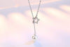 Wholesale Fashion Cute For Woman Girl Wedding Gift 18 inch Angel Wings 925 Sterling Silver Twisted Chains Necklaces NK17
