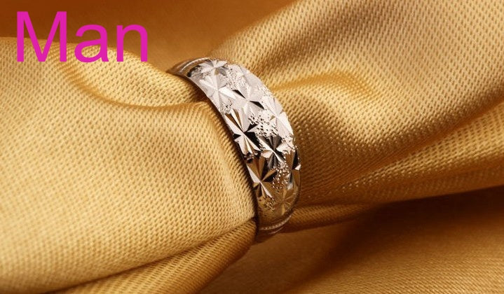 Wholesale Fashion Joker Simple star Lovers Couple 925 Sterling Silver open adjust female for Woman Man Ring Gift RG08