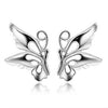 Wholesale Fashion Men man woman girl jewelry Daisy Flower Rabbit flying butterfly 925 sterling silver Stud Earrings YS07