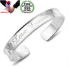 Wholesale Fashion Sweet For Woman Child Gift Love Forever Rose Flower 999 Sterling Silver Bracelet Bangle Adjustable SZ69