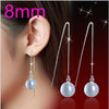 Wholesale Fashion jewelry Girl woman man Men Red agate Drops water Opal cat's eye 925 sterling silver Stud earrings YS08