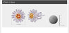 Wholesale Fashion jewelry Lovely sunflower Little Daisy blossom flowers 925 sterling silver Stud Earrings YS35