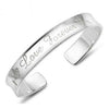 Wholesale Jewelry Fashion Sweet Bohemia Woman Man Child Fine Pattern 999 Sterling Silver Bracelet Bangles Adjustable SZ49