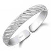 Wholesale Jewelry Fashion Sweet Bohemia Woman Man Child Fine Pattern 999 Sterling Silver Bracelet Bangles Adjustable SZ49