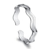 Wholesale Jewelry Fashion Sweet Bohemia Woman Man Child Fine Pattern 999 Sterling Silver Bracelet Bangles Adjustable SZ49