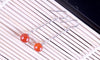 Wholesale Jewelry fashion joker star for Woman gift Agate 8mm 925 Sterling Silver long Tassel line drop Earrings YS199