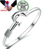 Wholesale Lovely Fashion Sweet Woman Child Party Gift Little Dolphin 925 Sterling Silver Bracelet Bangle Adjustable SZ63